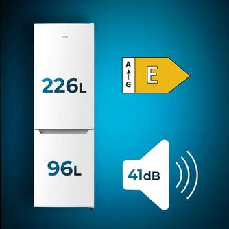 FRICOM. CECOTEC 322 186x60x64 NF BCO 02428