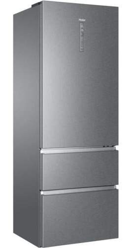 Frigorífico Combi Haier A3FE744CPJ - E, 200x70cm, NoFrost, MyZone 0ºC, Inverter, LED, Inox