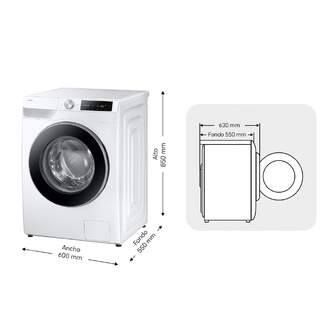 LVD. SAMSUNG WW90DG6U85LEU3 9KG 1400R BCA ATD ECB