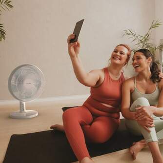 VENTILADOR SOBREMESA U.BLUE 7035W 35W 25CM BCO.