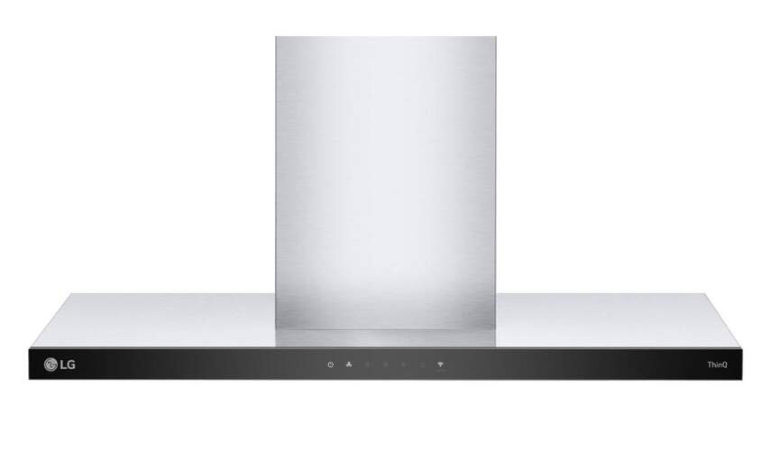 Campana LG HCEZ3626S - 90 cm, 800 m3/h, Plata