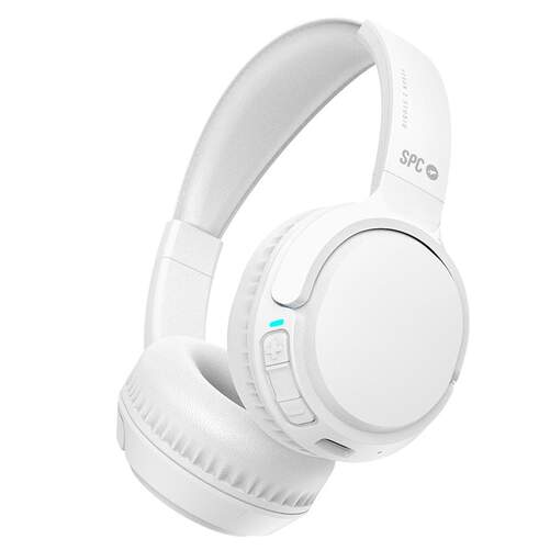 Auriculares SPC 4628B Heron 2 Studio - Bluetooth 5.4, 380 mAh, 50 h autonom&iacute;a, Blanco