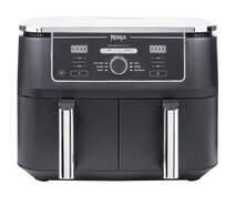 Freidora Aire Ninja AF400EU - 2470W, Doble Compartimento (9.5 litros), 6 Funciones, Digital, Negra