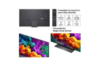 TV LG 55%%%quot; 55QNED86B6B UHD QNED EVO MINILED A8 144H
