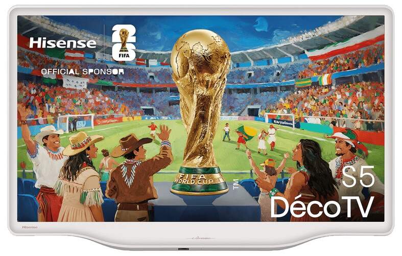 TV Hisense 43" 43S5Q - 4K Ultra HD, QLED, Smart TV VIDAA, Dolby Atmos 16W, Peana central, HDR10+