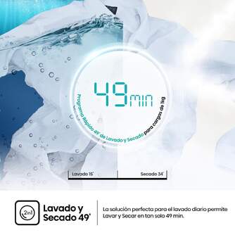 LVD.SEC. HISENSE WD5I1245BWR 12/8K DSP ATD WIFI