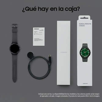 SMARTWATCH SAMSUNG GALAXY WATCH 6 CLAS 47MM BLACK