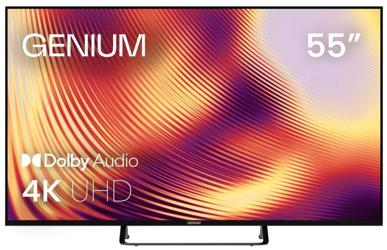 TV Genium 55"  GTV55UHD - 4K UHD, WebOs, Smart TV, HDR 10, Dolby Digital +, ThinQ/AirPlay