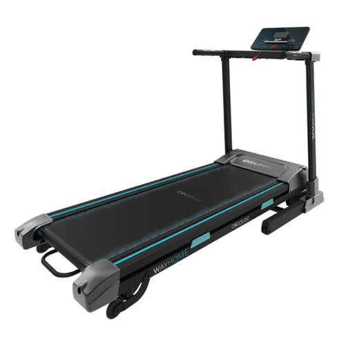 Cinta running Cecotec DrumFit WayHome 1600 Runner Sprint - 1-16km, 12 progr., pantalla LCD, 130x40cm