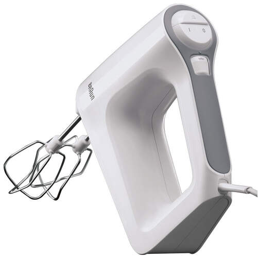 Batidora Amasadora Braun HM3100 - 500W, 5 Velocidades + Turbo, Varillas amasar y batir