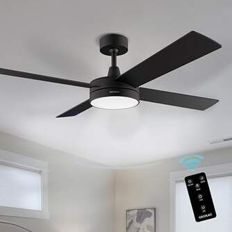 VENTILADOR TECHO CECOTEC 5200 BLCK 132CM 60W 5990