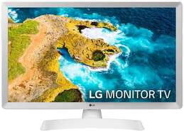 TV LG 24" LED 24TQ510S-WZ - HD, Smart TV WebOS22, WiFi, Modo Cine Juego, Asistentes Voz, Blanco