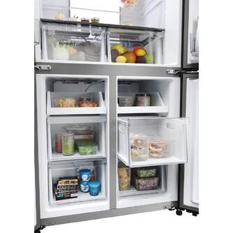 FRI. HAIER HCR7818DWPT 182x84 4P DISP DSP NF NEGRO