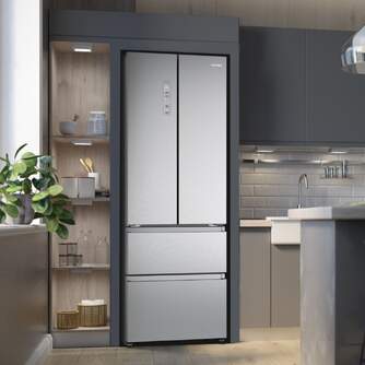 FRI. HISENSE RF632N4AIC1 201x70 NF INOX DSP METALT