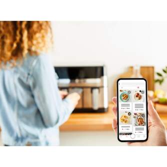 FREIDORA AIRE MOULINEX EZ905D 8,3L DUAL (5,2 3,1L)