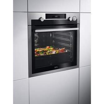 HORNO AEG BSE572360M 72L GT PIRO INOX SONDA VAPOR