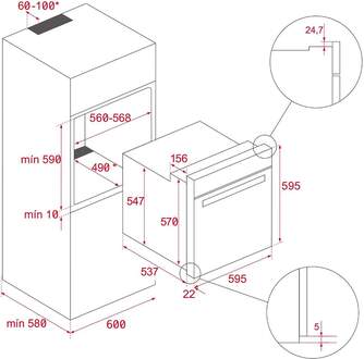 HORNO TEKA HCB6528 INOX GT ME A EXC