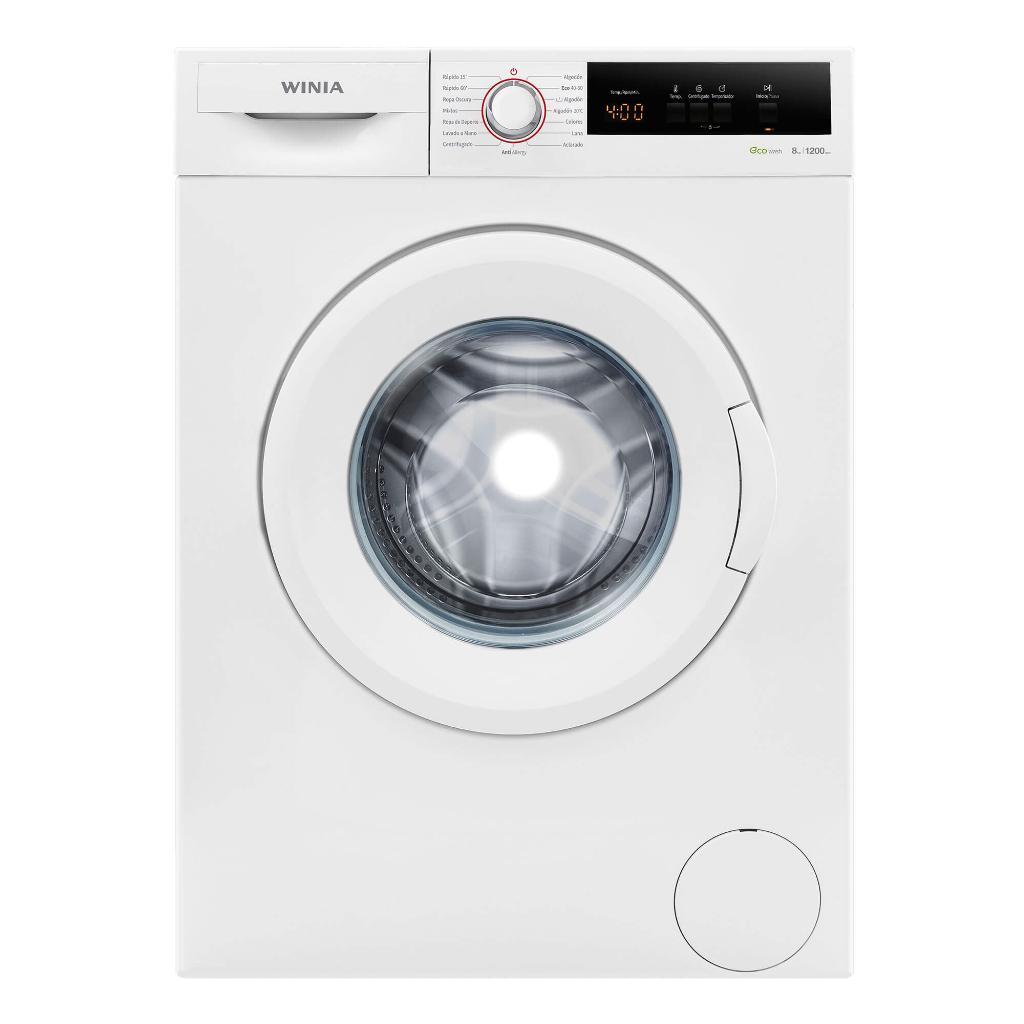 Lavadora Winia WVD-08T0WW12U - Clase D, 8kg