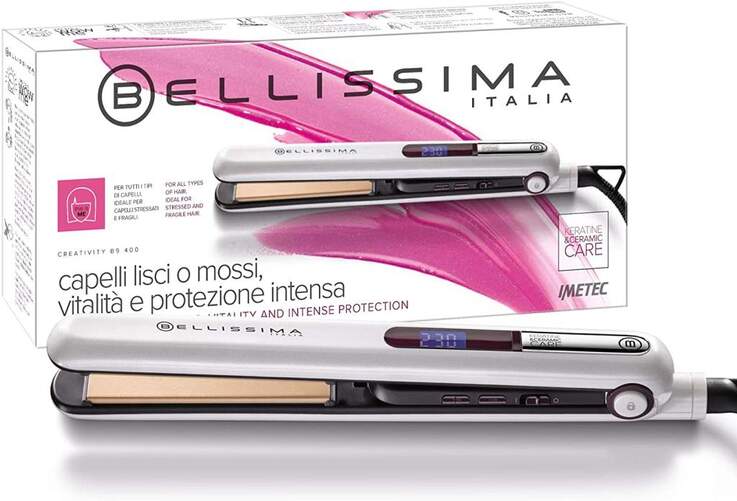PLANCHA PELO BELLISSIMA AIRSLEEK2EN1 SECA Y ALISA CERAMICA Q