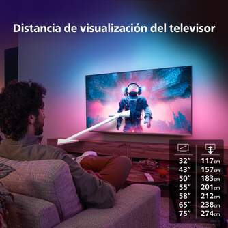 TV PHILIPS 32%%%quot; 32PFS6908 FHD SMART TV AMBILIGHT