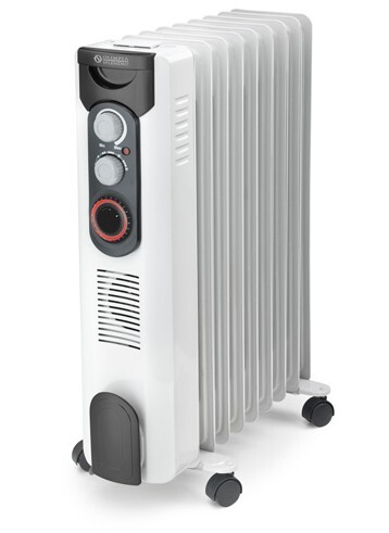 Radiador aceite Olimpia Caldorad 7 - 1500W, 7 Elementos, 3 potencias, Termporizador 24 h, Hasta 50m3