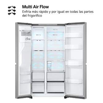 FRI. LG GSLC41PYPE 179x91 638L INOX DISPEN S/TOMA