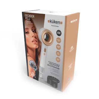 SECADOR KUKEN 34436 BRUSHLESS 1800W BLANCO