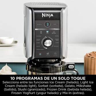 HELADERA NINJA NC502EU CREAMI DLUX 10EN1 800W 2L