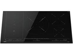 Placa de inducci&oacute;n Teka IZS97630MST 112500034 - 3 zonas, 10800 W, 32 cm, zona Flex, 90 cm, Negro