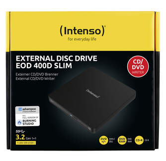 GRABADORA DVD INTENSO EOD 400D  NEGRO
