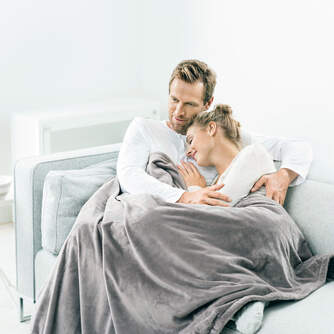 MANTA BEURER HD75 MARRON 180x130 100W