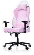 Silla gaming Vertagear PL1000 Blanca y rosa - Espuma h&iacute;brida, pist&oacute;n clase 4, inclinaci&oacute;n ajustable