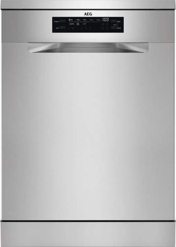 Lavavajillas AEG FFB33607ZM - 13 Cubiertos, Clase D, 8 Programas, Tecnología Invertida, Inox