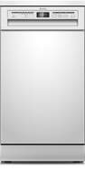 Lavavajillas Artica ALV6450DW - Clase E, 45 cm, 9 Servicios, 6 Programas, Media Carga, 49dB, Blanco