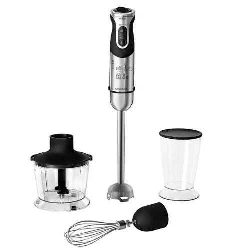 Batidora Cecotec Powerful Titanium 1000 Full - 1000W, 21 Velocidades + Turbo, Accesorios