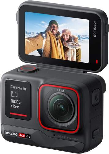 C&aacute;mara Insta360 Ace Pro - C&aacute;mara 48 Mpx, Pantalla 2,4", Negro