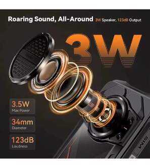 SMARTPHONE CUBOT KING KONG POWER 3 12/256 6,72%%%quot; BL