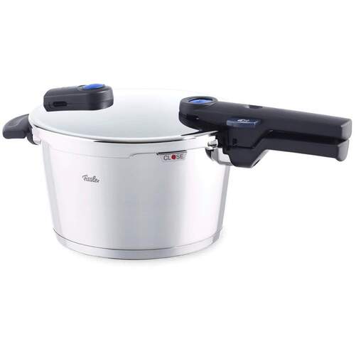 Olla Presión Fissler Vitaquick 4.5 Litros 600-300-04-000/0 - 22cm, Acero 18/10, Fondo Superthermic