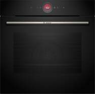 Horno Bosch HBG7741B1 - 71 litros, luz interior, limpieza hidrolítica + pirolítica, 300ºC max, Negro