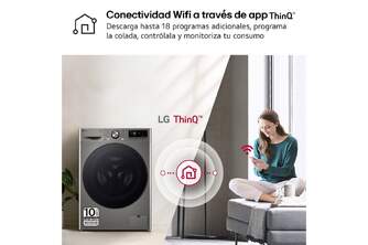 LVD.SEC. LG F4DR7009AGS 9/6K 1400R INOX WIFI