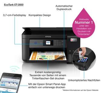 IMP. MULTI EPSON ET 2850 ECOTANK