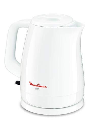 Hervidor Moulinex Uno BY150100 - 1,5 L, 2400 W, Blanco