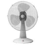Ventilador Sobremesa FM SB-140 - 40 W, 40cm, Oscilante, 3 Velocidades, Blanco