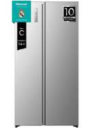 Frigor&iacute;fico Americano Hisense RS3P558NEIC - Clase C, 179 x 91 cm, No Frost, Inox