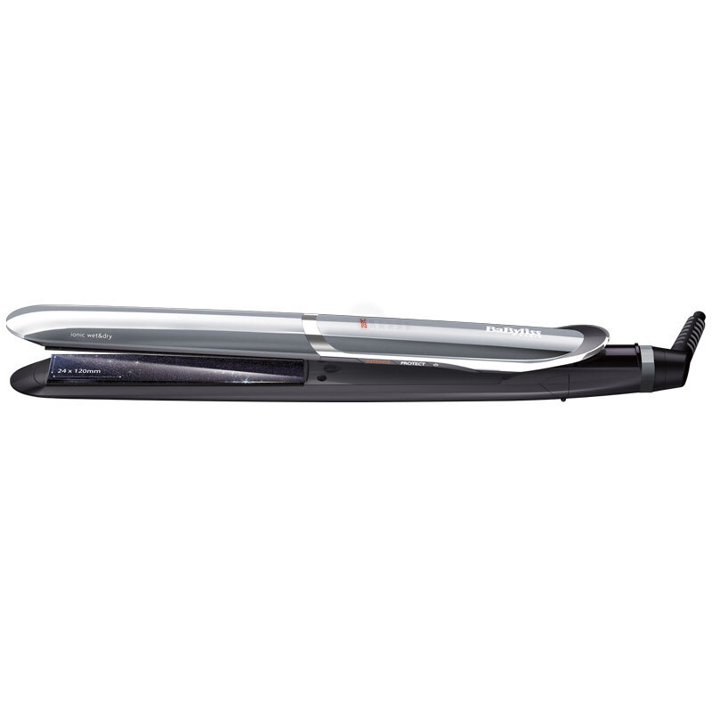 Plancha de pelo Babyliss I-PRO 235 Intense Protect - Seco y húmedo, Ionizador, 6 temperaturas