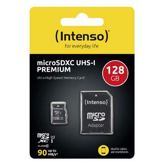 TARJ. MEM. INTENSO MICRO SD 128 GB CON ADAPTADOR