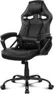 Silla Gaming Drift DR50B Negra - Pist&oacute;n Clase 4, FOAM Acolchado, Polipiel, Reclinable