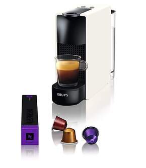 CAFET. KRUPS XN1101 NESPRESSO ESSENZA MINI BLAN