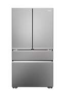 Frigorífico Americano Haier HFW7918ENMP - 629 litros, Clase E, 177x91x75cm, No Frost, Inox