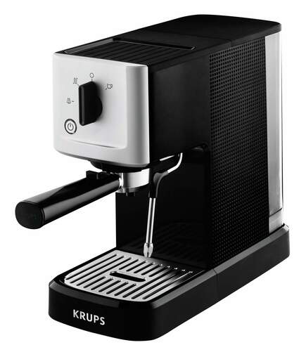 Cafetera Krups XP344010 Steam Pump - 1460W, 15Bar, Thermoblock, Depósito 1L, Aireador Vapor